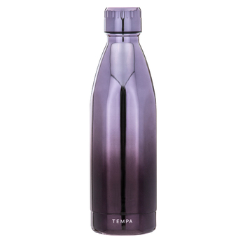 Tempa Asher 500ml Stainless Steel Double Walled Drink Bottle - Charcoal