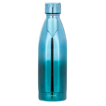 Tempa Asher 500ml Stainless Steel Double Walled Drink Bottle - Aqua