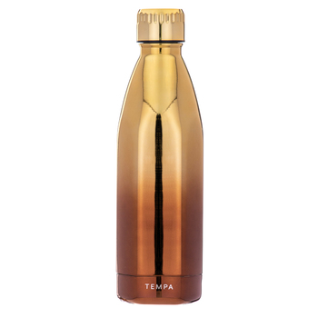 Tempa Asher 500ml Stainless Steel Double Walled Drink Bottle - Gold