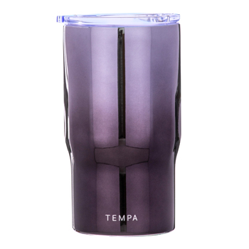 Tempa Asher 450ml Stainless Steel Double Walled Drink Bottle - Charcoal