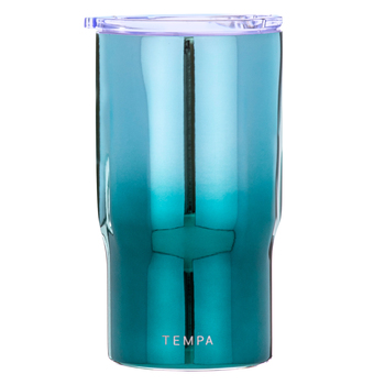 Tempa Asher 450ml Stainless Steel Double Walled Drink Bottle - Aqua