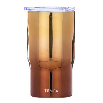 Tempa Asher 450ml Stainless Steel Double Walled Drink Bottle - Gold