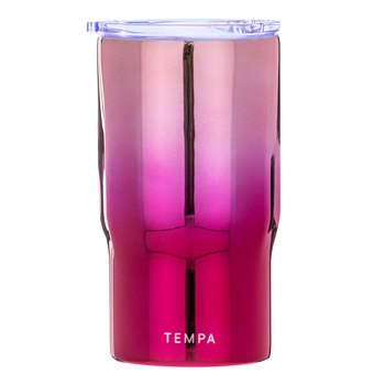 Tempa Asher 450ml Stainless Steel Double Walled Drink Bottle - Pink