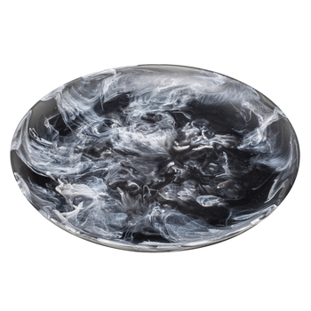 Tempa Marlow Round 36cm Polyresin Platter Tableware - Storm
