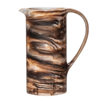 Tempa Marlow 1.6L/23cm Polyresin Jug Pitcher - Espresso