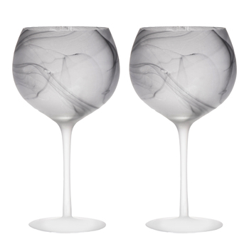 2pc Tempa Skylar Storm Gin/Cocktail Glass Drinking Set