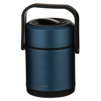 Tempa Parker Stainless Steel 1.6L/21cm Insulated Food Container - Navy