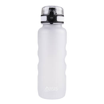 Oasis Tritan Ergonomic Leak-Proof Sports Water Drink Bottle 750ml White