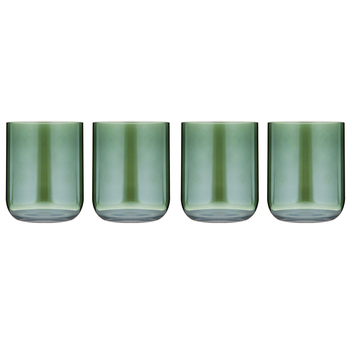 2x 2pc Tempa Verity Lowball Tumbler Drinking Glass Set - Fern