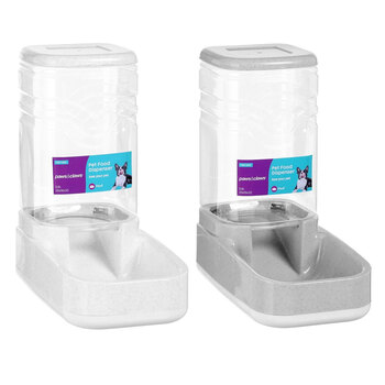 2PK Paws & Claws Pet Food Dispenser 3.8L 29x16x32cm Assorted