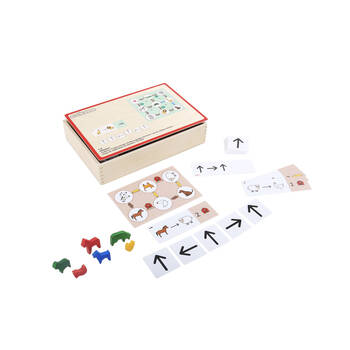 6pc Educo Coding Animals Wooden Logic Toy Educational Kids/Children - 3y+