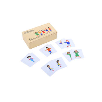 Educo Make The Right Move Movement Matching Card Game Kids/Children - 3y+