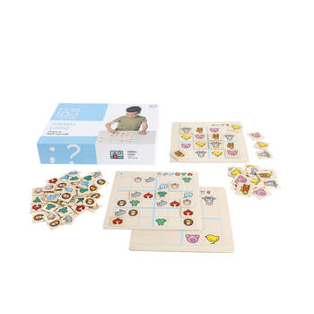 60pc TFL Animal Logic Wooden Puzzle Educational Toy Kids/Children - 3y+