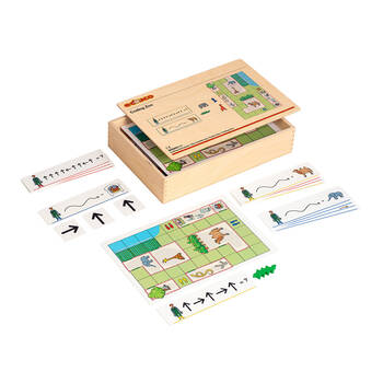 Educo Coding Zoo Wooden Logic Board Game Educational Toy Kids/Children - 3y+
