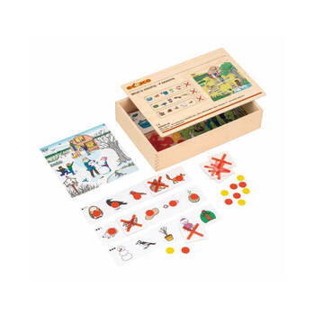 12pc Educo What is missing? 4 Seasons Preschool Logic Educational Toy Kids - 3y+