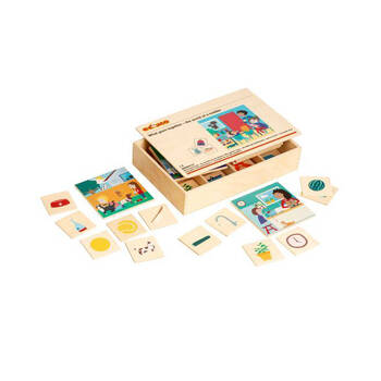 42pc Educo What Goes Together World of a Toddler Learning Tool for Kids - 3y+