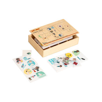 6pc Educo Combino About Me Game Visual Learning Educational Toy Kids - 3y+