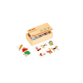 48pc Educo Combine the Three Pictures Matching Game Educational Toy Kids - 3y+