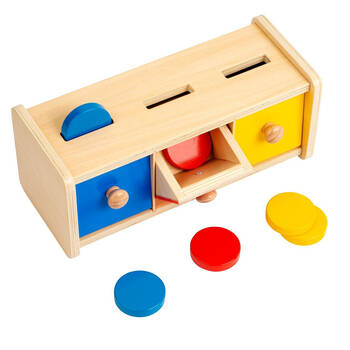 Educo Place the Disc Peek-a-boo Effect Developmental Toy Kids/Children - 0-3y