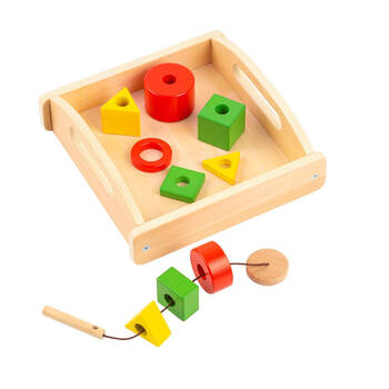 Educo String the Bead Fine Motor Threading Educational Toy Kids/Children - 0-3y