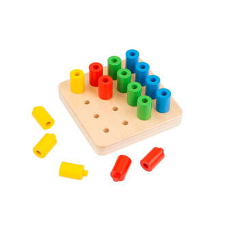Educo Place the Cylinder Pegging Board Educational Toy Kids/Children - 3y+