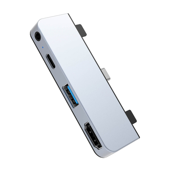 HyperDrive 4-in-1 USB-C Hub for iPad Pro - Silver