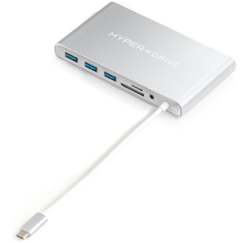 HyperDrive ULTIMATE 11-in-1 USB-C Hub for Mac/PC & Mobile Silver