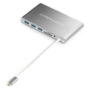 HyperDrive ULTIMATE 11-in-1 USB-C Hub for Mac/PC & Mobile Gray