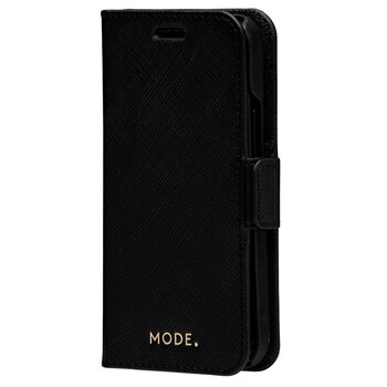 Dbramante iPhone 12 mini New York Leather Wallet Case - Night Black