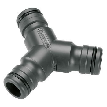 Gardena Maxi-Flo 3-Way Union Y Coupling Hose Connector