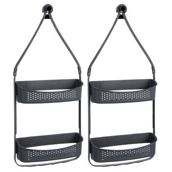 2PK Boxsweden 2 Tier Showed Caddy Dual Hanging