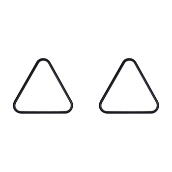2PK Formula Sports PVC 2" Size Triangle 10 Ball Billiard Accessory