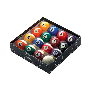 Formula Sports 1-15 Numbered Pool Balls 1 7 8" 2" Boxed