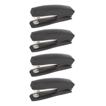 4PK Marbig No.10 16 Sheets Full Strip Stapler