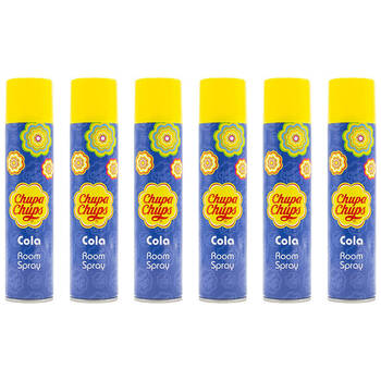 6PK Chupa Chups 300ml Cola Room Spray Home/Office Air Freshener - Blue