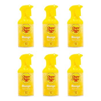 6PK Chupa Chups 250ml Room Spray Home Fragrance Mango