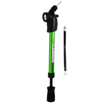 Summit Aluminium Pump & Gauge - Green
