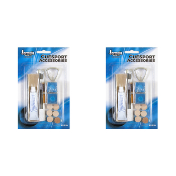 2PK Formula Sports Cue Tipping Kit Accessory Set Standard