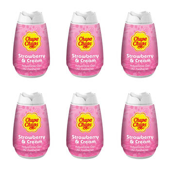 6PK Chupa Chups Adjustable Solid Gel Air Freshener - Assorted