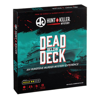 Hunt A Killer Dead Below Deck Family Tabletop Game Set