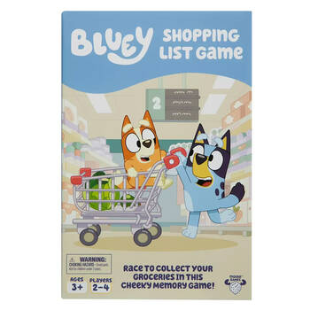Bluey Shopping List Game Matching & Memory Skill Building Toy