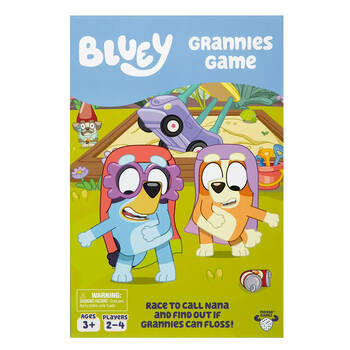 Bluey Grannies Educational Family Strategy Board Memory Game