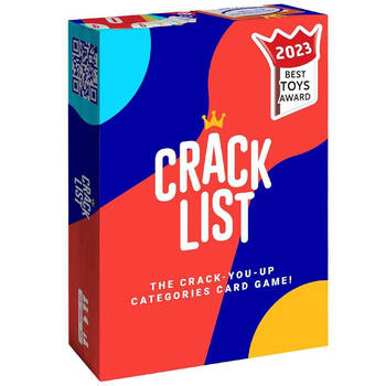 Moose Games Cracklist Fast-Paced Party Trivia Word Card Game