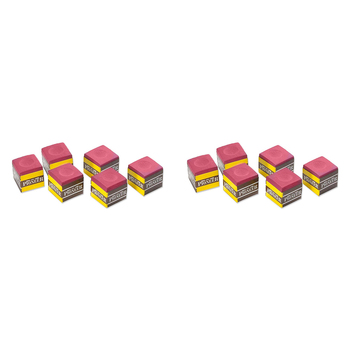 2x 6pc Formula Sports Pioneer Cue Chalk Square - Red