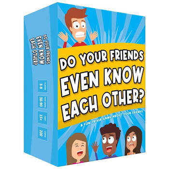 Moose Games Do Your Friends Even Know Each Other? Social Party Card Game