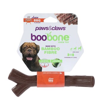 Paws & Claws BooBone Branch Chew Toy - Aussie BBQ