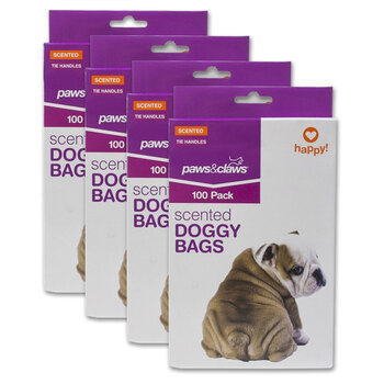400PK Paws & Claws Scented Puppy Clean Up Bags