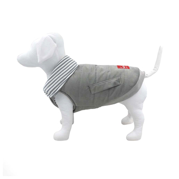 Louie Living Dog/Pet Reversible Light Sweater XL Light Grey