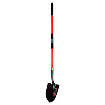 AgBoss Riverland Farm Shovel With Long Fibreglass Handle 1.6m
