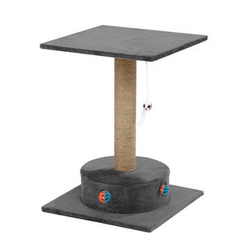 Paws & Claws Catsby Camberwell Playground 41x41x57CM - Silver Grey